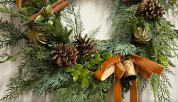 Atelier couronne de noel guérande