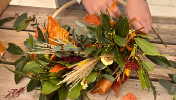 atelier couronne végétale